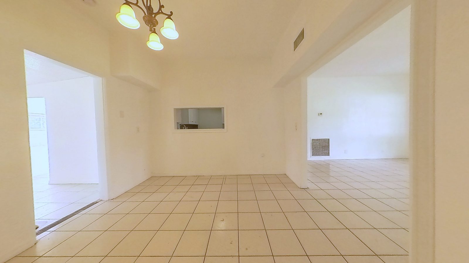Dining area off the kitchen